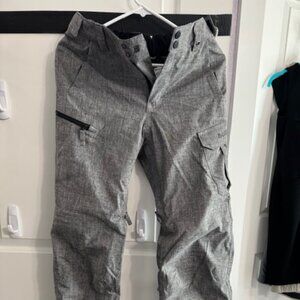 Burton Black Heathered Snowboarding Pants